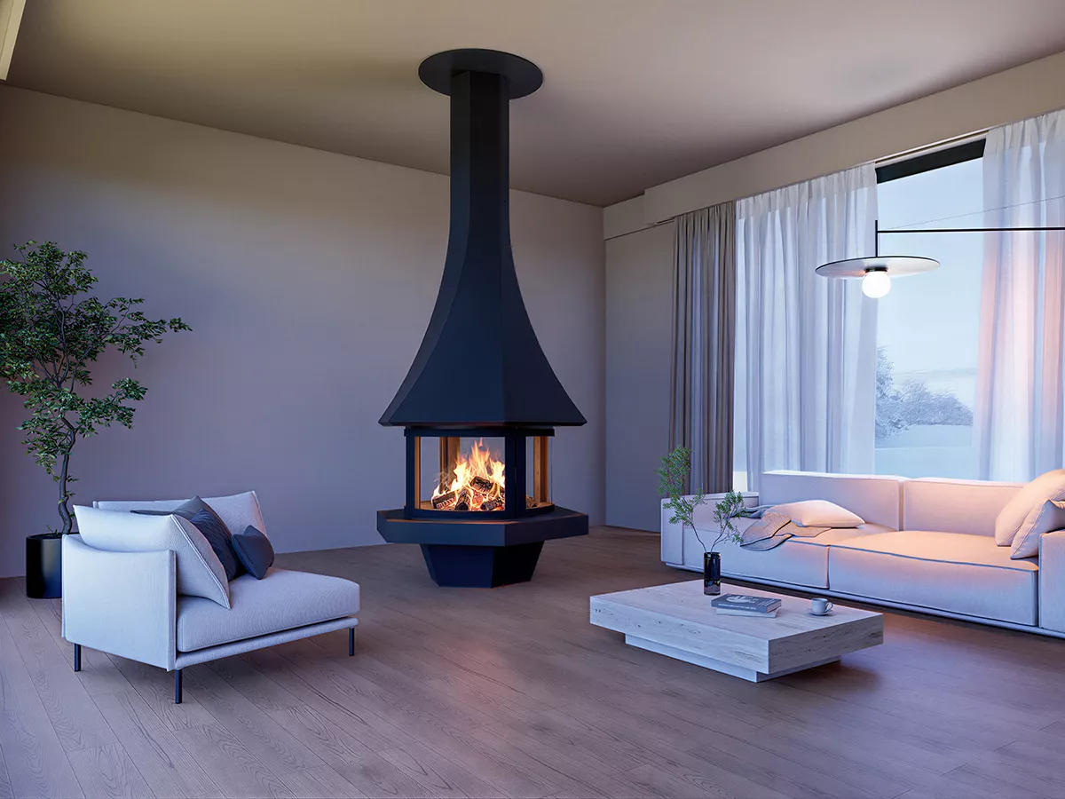 JC Bordelet Eolia 907 Bordelet - Cheminée